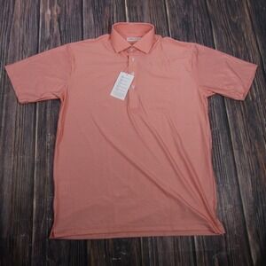 Men's Coral Polo Shirt - Performance Short Sleeve